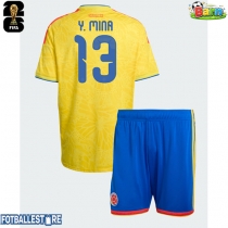 Colombia Yerry Mina #13 Hjemmedraktsett Barn VM 2026 Kortermet (+ Korte bukser)